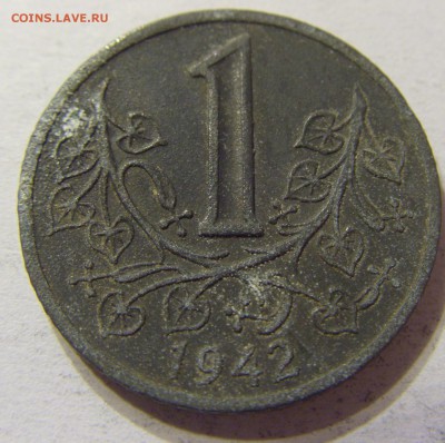1 крона 1942 год Богемия и Моравия до 07.11.2015 22:00 МСК - CIMG6189.JPG