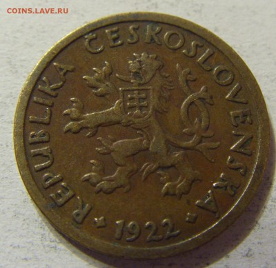 10 геллеров 1922 год Чехословакия до 07.11.2015 22:00 МСК - CIMG6231.JPG
