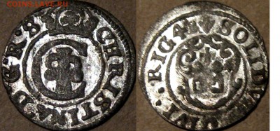 Солид Кристины 1648, Рига, штемпельный, до 5.11.2015 22-00 - СолидКристинаРига1648