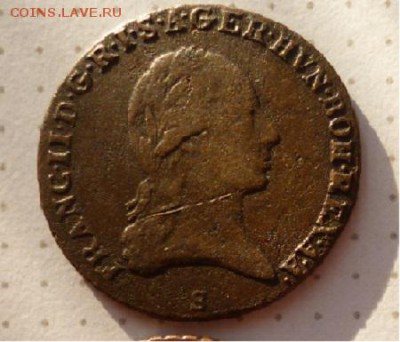 3 крейцера 1800 года хорошая до 03.11.2015 в 22:30 МСК - 1