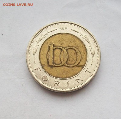 биметалл! Венгрия 100 форинт 1997 - 100_3378