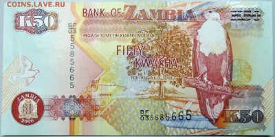 ЗАМБИЯ - 50 квач 2006 г.  ПРЕСС  до  09.11 - DSCN1365.JPG
