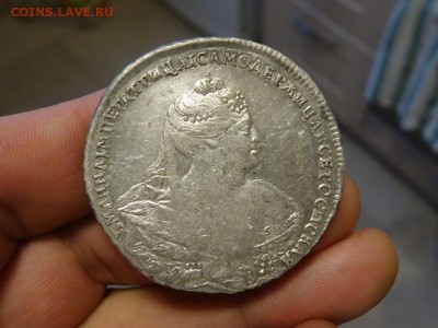Рубль 1740 год, оценка - DSC06070.JPG