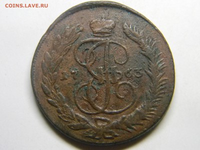 5 коп 1763г мм перечекан. - Изображение 219