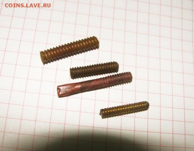 Болты дюймовые, патинированные, 4 шт. - болты 3