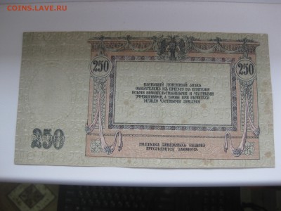 РОССИЯ,250 рублей 1918г(Ростов-на-Дону)!до 6.11.2015 - IMG_9127.JPG