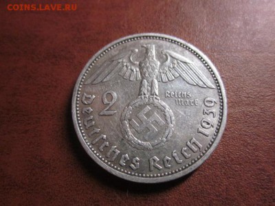 1939 Третий рейх, 2 М А, серебро, до 09.11 в 22-15 мск - IMG_3161.JPG