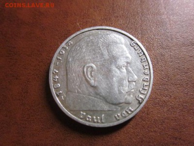 1939 Третий рейх, 2 М А, серебро, до 09.11 в 22-15 мск - IMG_3162.JPG