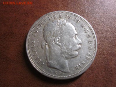 1881 Венгрия, 1 Frt, серебро, до 09.11 в 22-15 мск - IMG_3145.JPG