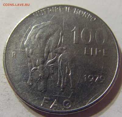 100 лир 1979 год Италия ФАО до 07.11.2015 22:00 МСК - CIMG6901.JPG