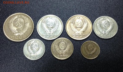 Советы 1989 - 20, 15, 10, 5, 3, 2, 1 копеек - image