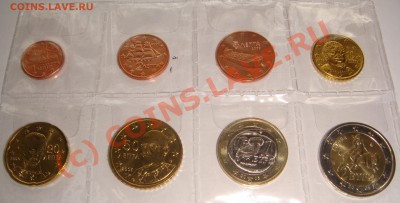 Полный евро-комплект Греции 2005 г., UNC - DSC07560.JPG