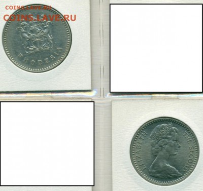 Родезия 25 центов 1964 и 1975 гг. до 8.11 22-00 - сканирование0015 - копия - копия