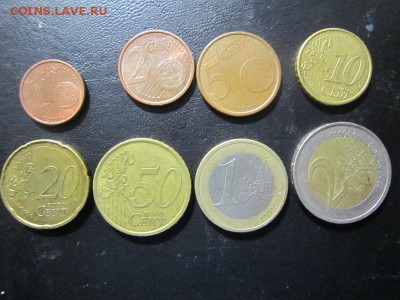 Евро Испания - 1,2,5,10,20,50 центов 1,2 евро - меньше курса - IMG_0028