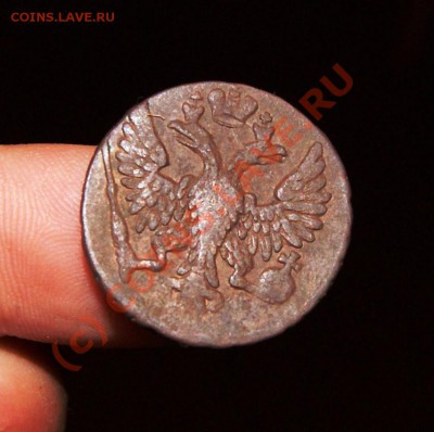 Денга 1749, полушка 1734, копейка 1801ЕМ - DSC02212.JPG