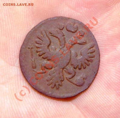 Денга 1749, полушка 1734, копейка 1801ЕМ - DSC02218.JPG