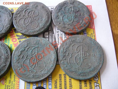 5 копеек 1784ем двойной ударище! - 2