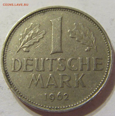 1 марка 1962 год D Германия (ФРГ) до 08.11.2015 22:00 МСК - CIMG7176.JPG