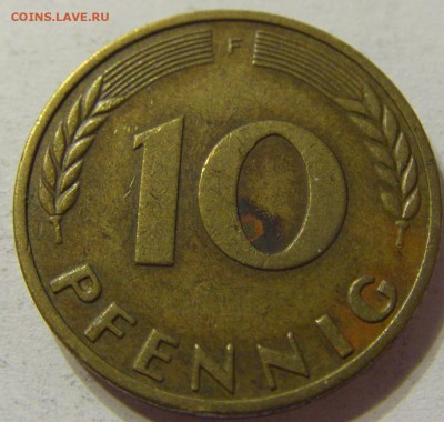 10 пфеннигов 1950 год Германия ФРГ до 08.11.2015 22:00 МСК - CIMG7180.JPG