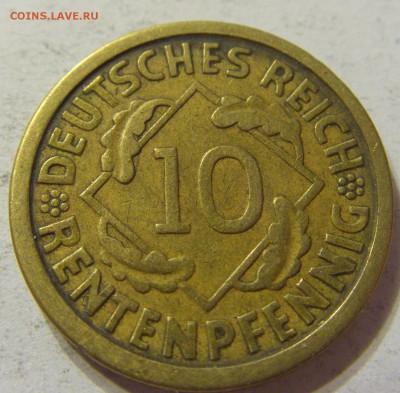10 пфеннигов 1924 год J Германия до 08.11.2015 22:00 МСК - CIMG7220.JPG