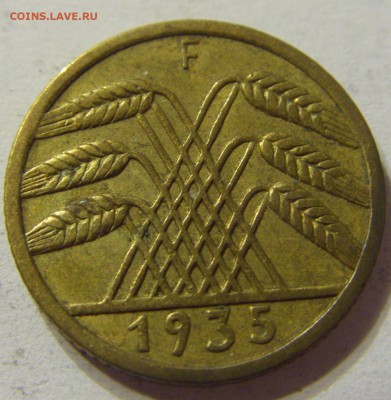 5 пфеннигов 1935 год F Германия до 08.11.2015 22:00 МСК - CIMG7238.JPG
