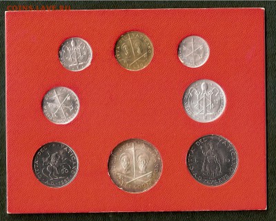 Ватикан, Набор 1967 с Серебром  (06.11) - сканирование0002