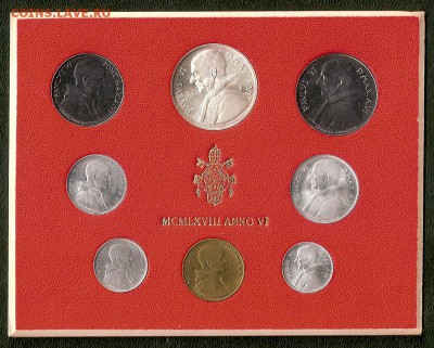 Ватикан, Набор 1968 с Серебром  (06.11) - сканирование0003