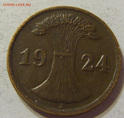 2 пфеннига 1924 год J Германия до 08.11.2015 22:00 МСК - CIMG7274.JPG
