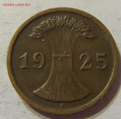 2 пфеннига 1925 год F Германия до 08.11.2015 22:00 МСК - CIMG7278.JPG
