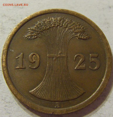 2 пфеннига 1925 год А Германия до 08.11.2015 22:00 МСК - CIMG7290.JPG