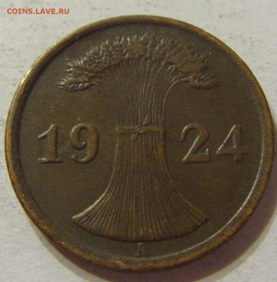 2 пфеннига 1924 год А Германия до 08.11.2015 22:00 МСК - CIMG7298.JPG