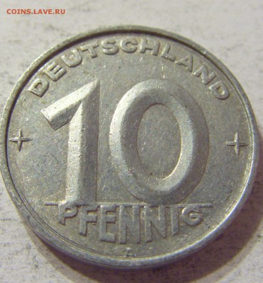 10 пфеннигов 1950 год А Германия ГДР до 08.11.2015 22:00 МСК - CIMG7576.JPG