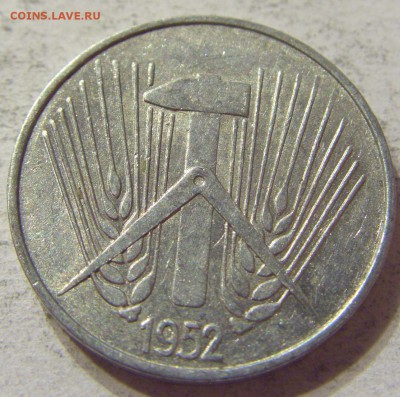 5 пфеннигов 1952 год А Германия ГДР до 08.11.2015 22:00 МСК - CIMG7590.JPG