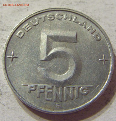 5 пфеннигов 1952 год Е Германия ГДР до 08.11.2015 22:00 МСК - CIMG7592.JPG