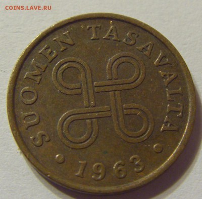 1 пенни 1963 год Финляндия до 09.11.2015 22:00 МСК - CIMG7853.JPG
