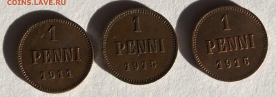 1 пенни 1911,1915,1916гг. До 10.11.2015 г.,в 22.00 по МСК - 11-1
