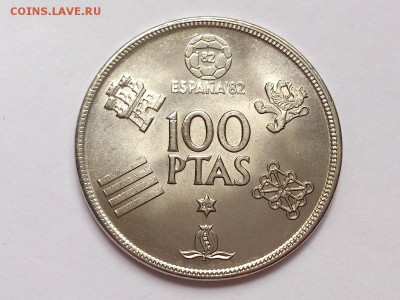 100  ПЕСЕТ  1980 г. ИСПАНИЯ - 82 .  UNC . до 10.11 в 22-00 - DSC_8827