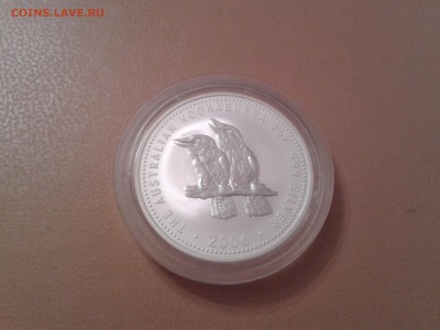 2 $ (кукабара) Австралия 2006 г. 2 унции серебра 999 пробы - 2015-11-06 21.04.35
