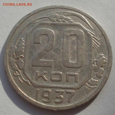 20 копеек 1937 СССР №2 22:00 10.11.2015 - DSC04901.JPG