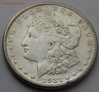 США 1 доллар 1921 Морган, до 14.11.15 в 22:00 МСК - 5029
