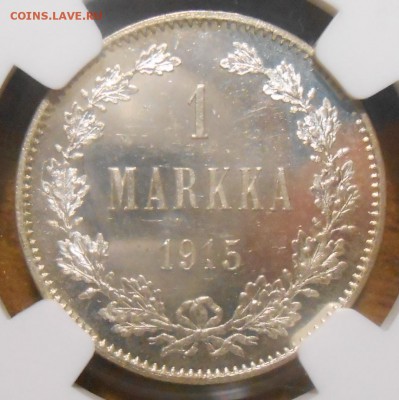 1 марка 1915 г. NGC MS64 PL - DSCN4761