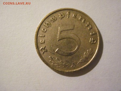 5 пфеннингов 1939 года - нужна помощь в оценке. - IMG_2560.JPG