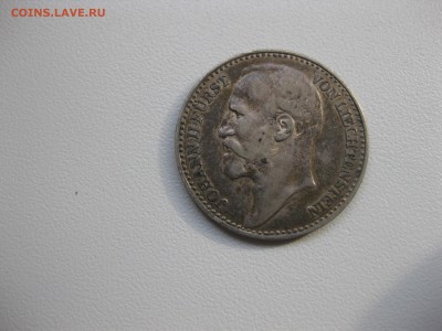 ЛИХТЕНШТЕЙН,1 крона 1904г(тираж 75000 шт)!до 9.11.2015 - IMG_9228.JPG