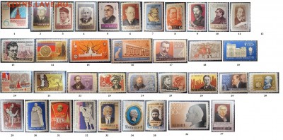 ФИКС. СССР. Негашеные марки 1961-1991 г.г. с наклейками - ФИКС СССР. Негашеные по 2р. с наклейками 1961-1991.JPG