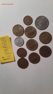 ГЕРМАНИЯ 11 монет до 12.11 22:00 - Германия