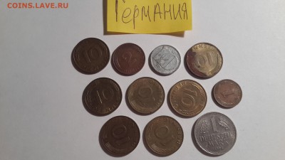 ГЕРМАНИЯ 11 монет до 12.11 22:00 - Германия2