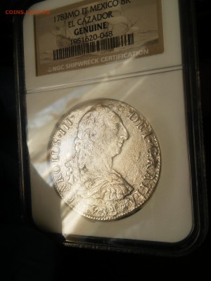 2 реала 1774, 1782, 8 реалов 1783 EL CAZADOR на оценку - 7
