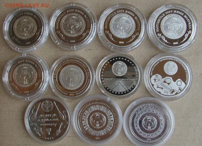 11 юбилейный монет Кыргыстана. - IMGP1376.JPG