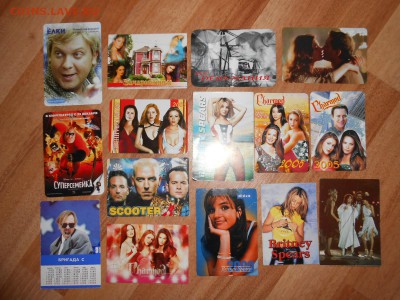 Календарики карманные "Кино и музыка", 30 шт., до 14.11.2015 - DSCN1653.JPG