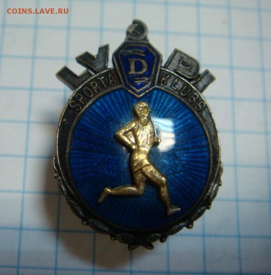 Знак LVPI Спорт клуб ДАУГАВА Бег. ЭМАЛЬ - DSC02408.JPG